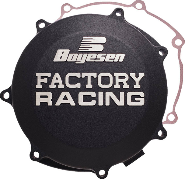 Boyesen - 09400550 - Clutch Cover - Black - Yamaha