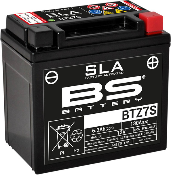 Bs Battery - 21130618 - Battery - BTZ7S (YTZ)
