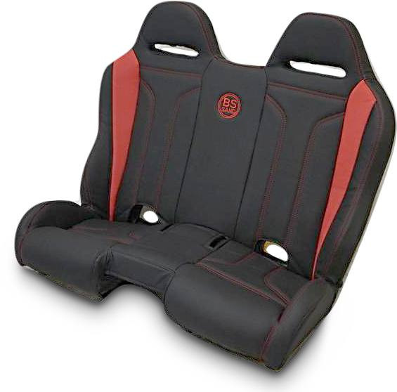 Bs Sand - 08120145 - Performance Bench Seat - Deep Orange - Maverick X3 '16-'20