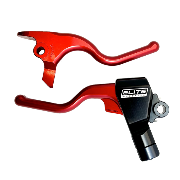 Elite Mototech - Harley Levers W/ Mirror Mount - fits '08-'13/ '21-'23 Touring Models