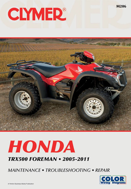 Clymer - 42010209 - Manual - Honda - TRX500 Foreman '05-'11