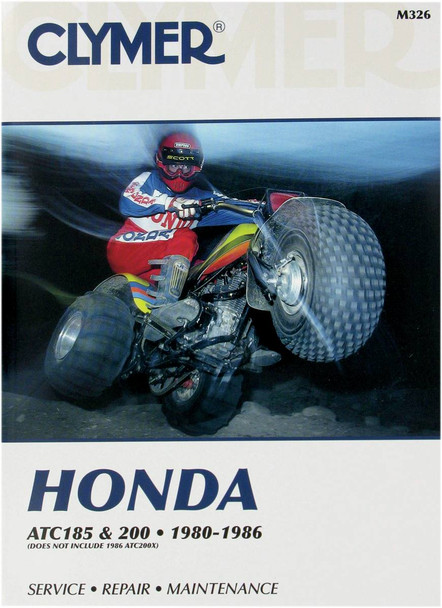 Clymer - M326 - Manual - Honda - ATC 185 / 200