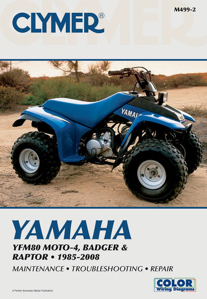 Clymer - M499 - Manual - Yamaha - YFM80 Moto 4 / Badger / Raptor