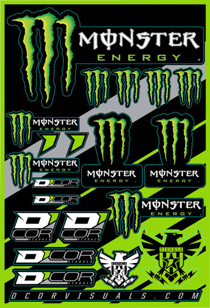 D'Cor Visuals - 43202220 - Decal Sheet - Monster