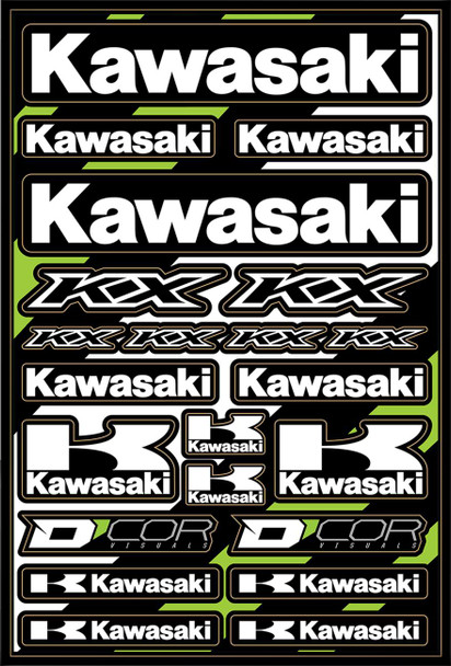 D'Cor Visuals - 43202241 - Decal Sheet - Kawasaki Cor2