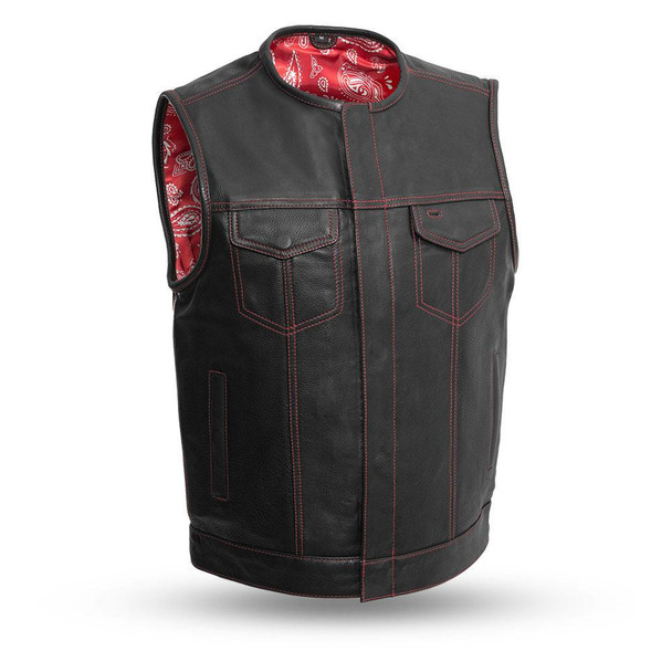  First Mfg - Bandit Leather Vest 