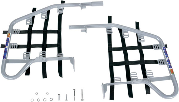 Dg Performance - 05300038 - Nerf Bars - TRX450R - Silver/Black