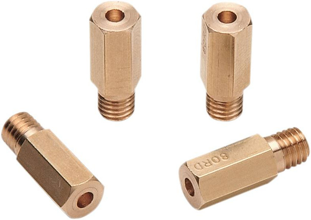 Ebc - 10060211 - A-Bax Precision Keihin-Style Hex Head (CR Prefix) Main Jets - #195 - 4-Pack