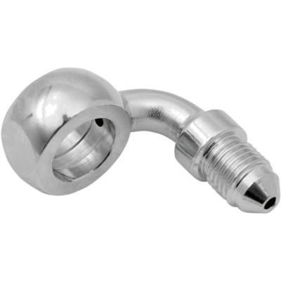 Drag Specialties Banjo Fitting - 12mm 90 Degree