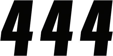 Factory Effex - 43100248 - FX Factory Number 4 - Black - 4"