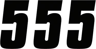 Factory Effex - 43100289 - FX Factory Number 5 - Black - 7"