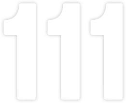 Factory Effex - FX024371 - Pro Number 1 - White - 8"