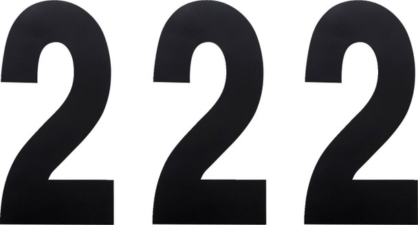 Factory Effex - FX024452 - FX Number 2 - Black - 6"