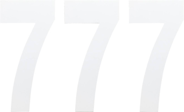 Factory Effex - FX024467 - FX Number 7 - White - 6"