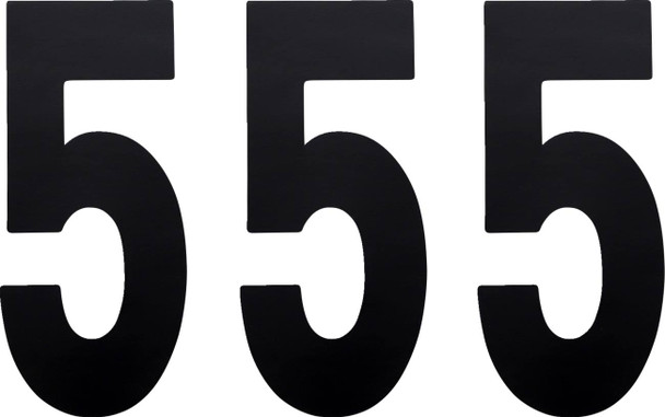 Factory Effex - FX024475 - FX Number 5 - Black - 8"