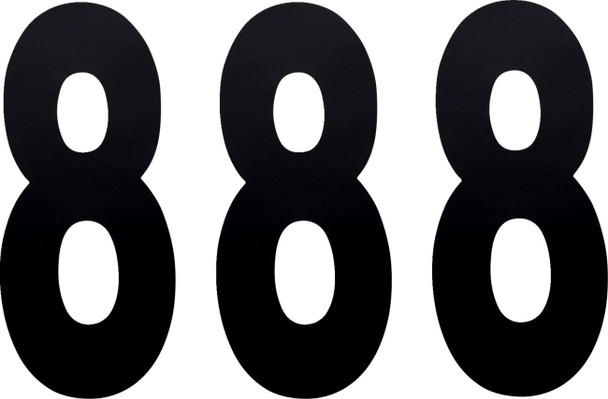 Factory Effex - FX024478 - FX Number 8 - Black - 8"