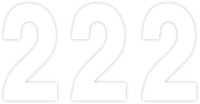 Factory Effex - FX042562 - Mini Pro Number 2 - White - 4"