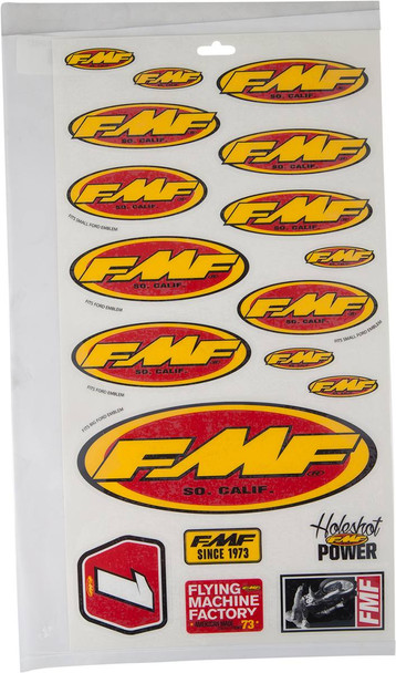 Fmf - 43201610 - Assorted Sticker Sheet