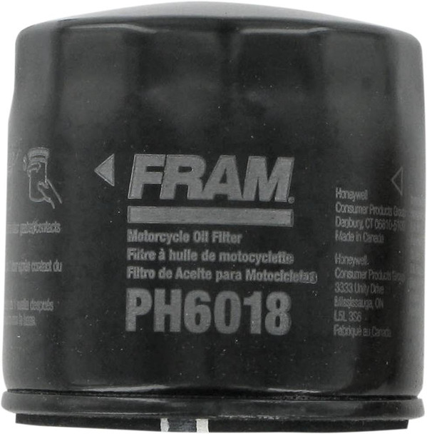 Fram - PH6018 - Oil Filter - Black - Aprilia/Arctic Cat/Suzuki/Textron