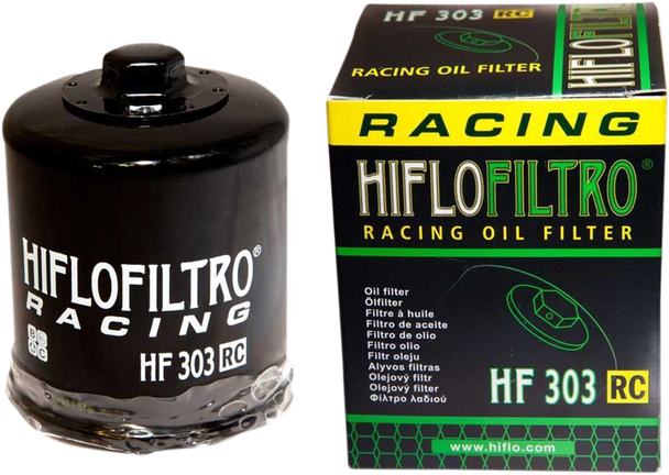 Hiflofiltro - 07120438 - Racing Oil Filter - Black
