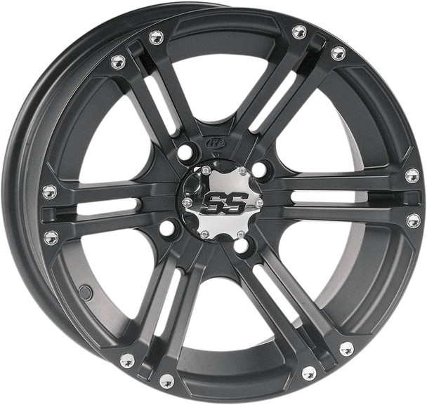 Itp - 02300324 - Wheel - SS212 - Rear - Black - 14x8 - 4/156 - 5+3
