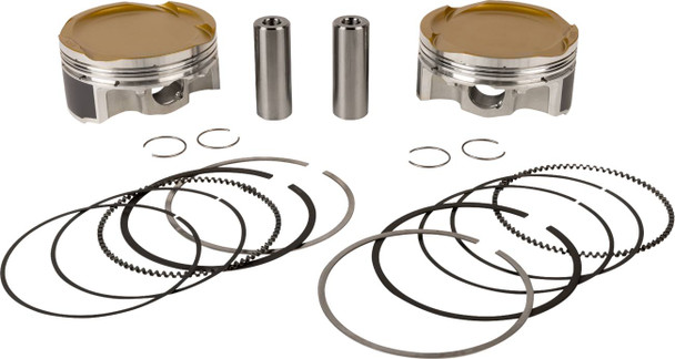 Je Pistons - 09106526 - Piston Kit - 92.00 mm - 9.5:1 CR - Kawasaki Teryx KRX1000