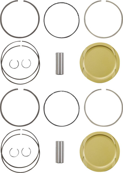 Je Pistons - 09106530 - Piston Kit - 93.00 mm - 9.5:1 CR - Polaris RZR XP1000/General 1000/RS1