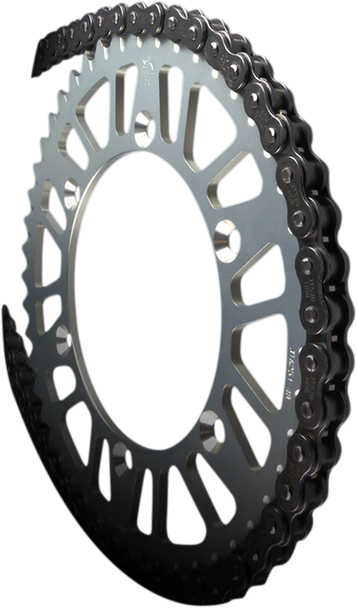 Jt Chains - 12200112 - 420 HDR - Heavy Duty Drive Chain - Steel - 98 Links