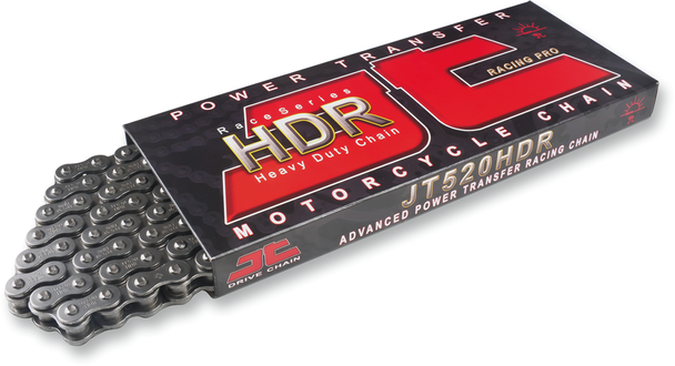 Jt Chains - 12200187 - 520 HDR - Competition Chain - Steel - 118 Links