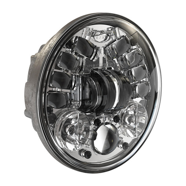 J.W. Speaker - 5.75" Adaptive LED Headlight - Chrome