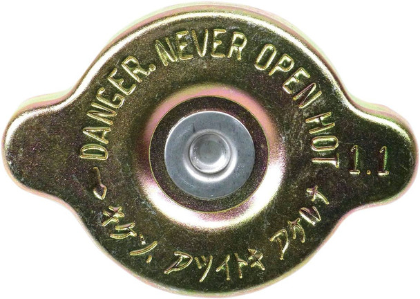 K&S Technologies - 19030008 - Standard-Pressure Radiator Cap - Gold - 16 PSI