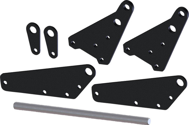 Kfi Products - 45011008 - SQ Push Tube Leveling Kit - Pro 2.0 +4 - UTV
