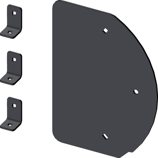 Kfi Products - 45011181 - Pro-Series Plow Side Shield - Box