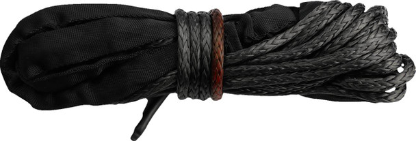 Kfi Products - 45050971 - Winch Rope - Synthetic - Smoke - 15/64" x 38'
