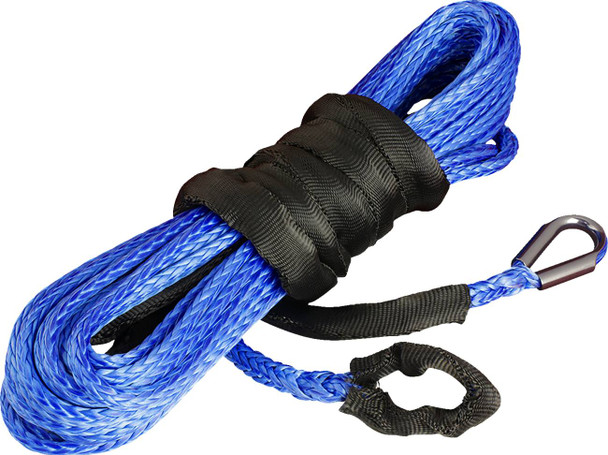 Kfi Products - 45050974 - Winch Rope Extension - Synthetic - Blue - 1/4" x 50'