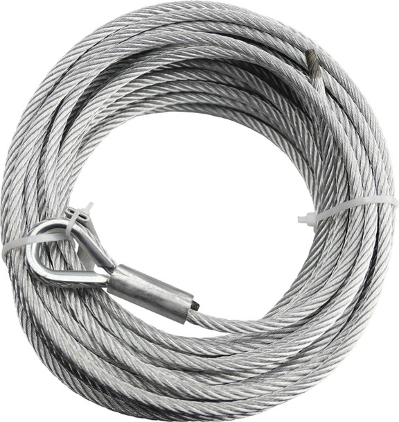 Kfi Products - 45051168 - Wide Winch Cable - 15/64" x 52' - UTV