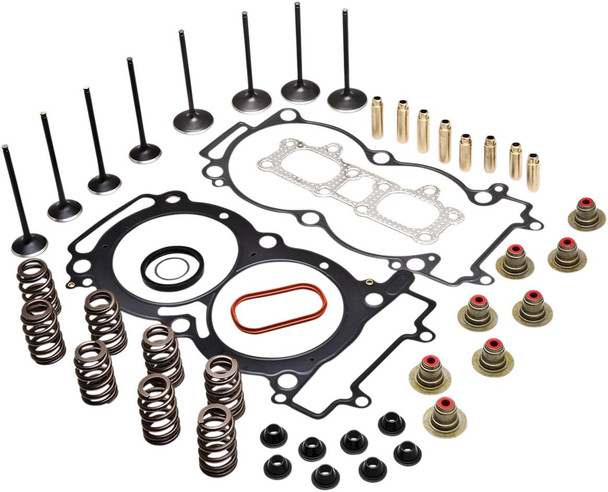 Kibblewhite - 09263227 - Cylinder Head Kit - C674 Valve Guides - Black Diamond™ Valves - Polaris