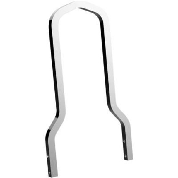 Drag Specialties Square Sissy Bar - Chrome fits Sportster and Dyna Models (see description)