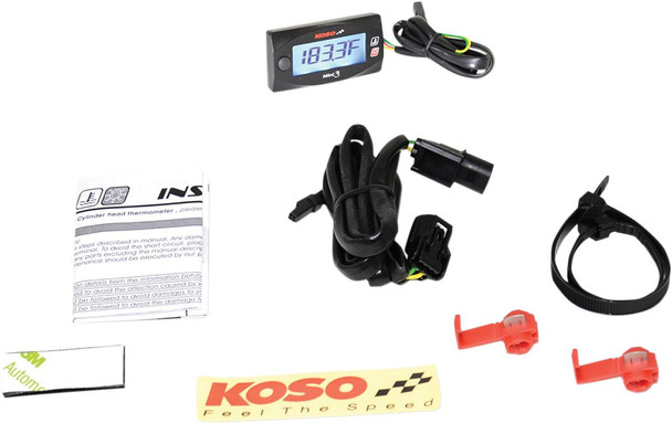 Koso North America - 22120552 - Cylinder Head Temperature Meter - Honda - Grom®