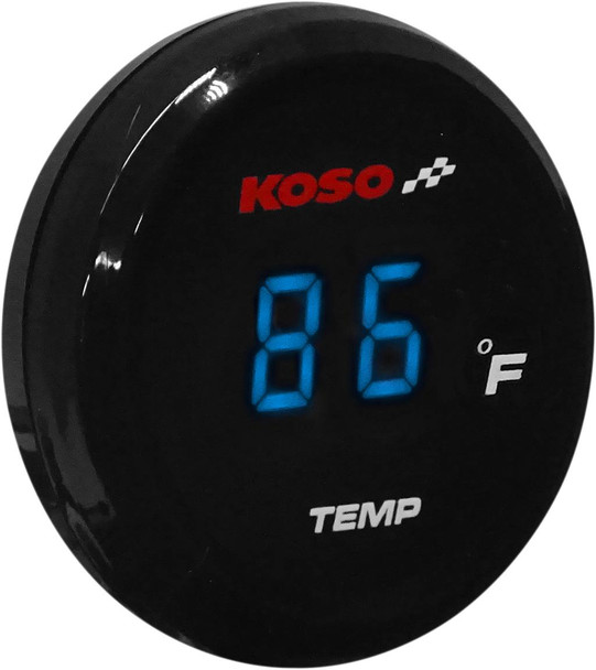 Koso North America - 22120739 - I-Gear Thermometer - Blue Digits