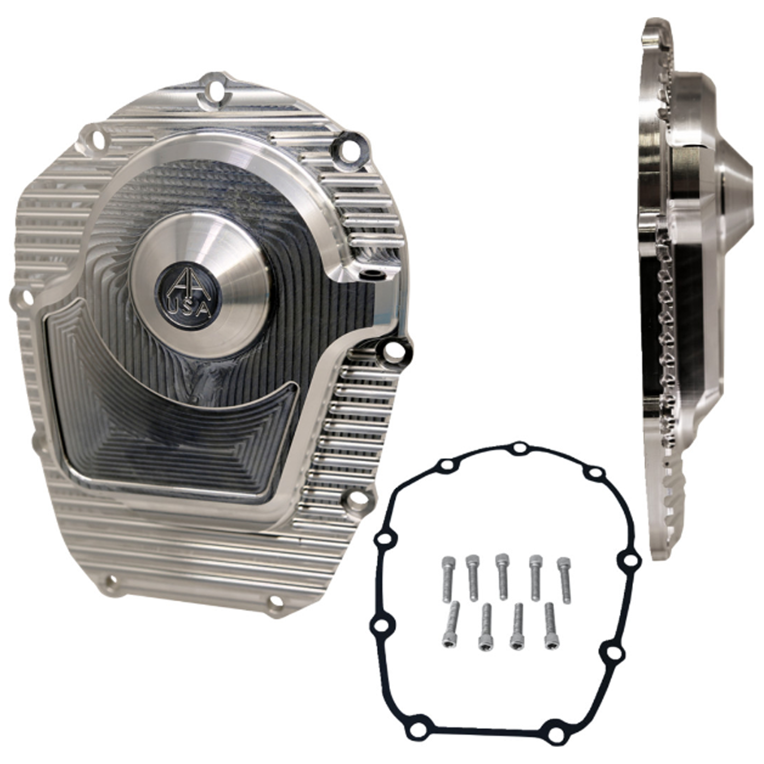 Alloy Art Raw M8CC Comp Cam Cover fits '17 & Up M8 Models