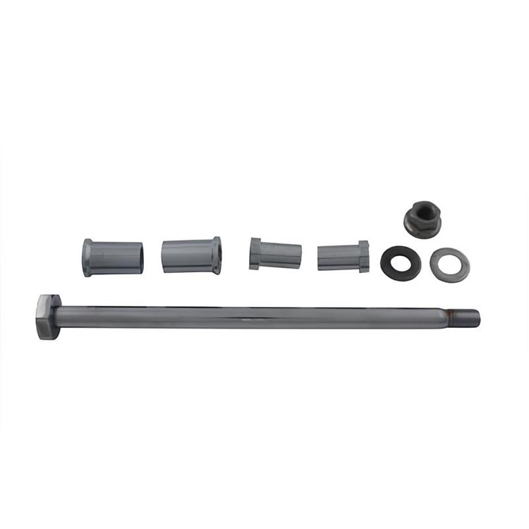 ぴぃ❤ V-Twin Chrome Swingarm Pivot Pin and Spacer Kit fits '00-'07 FLST