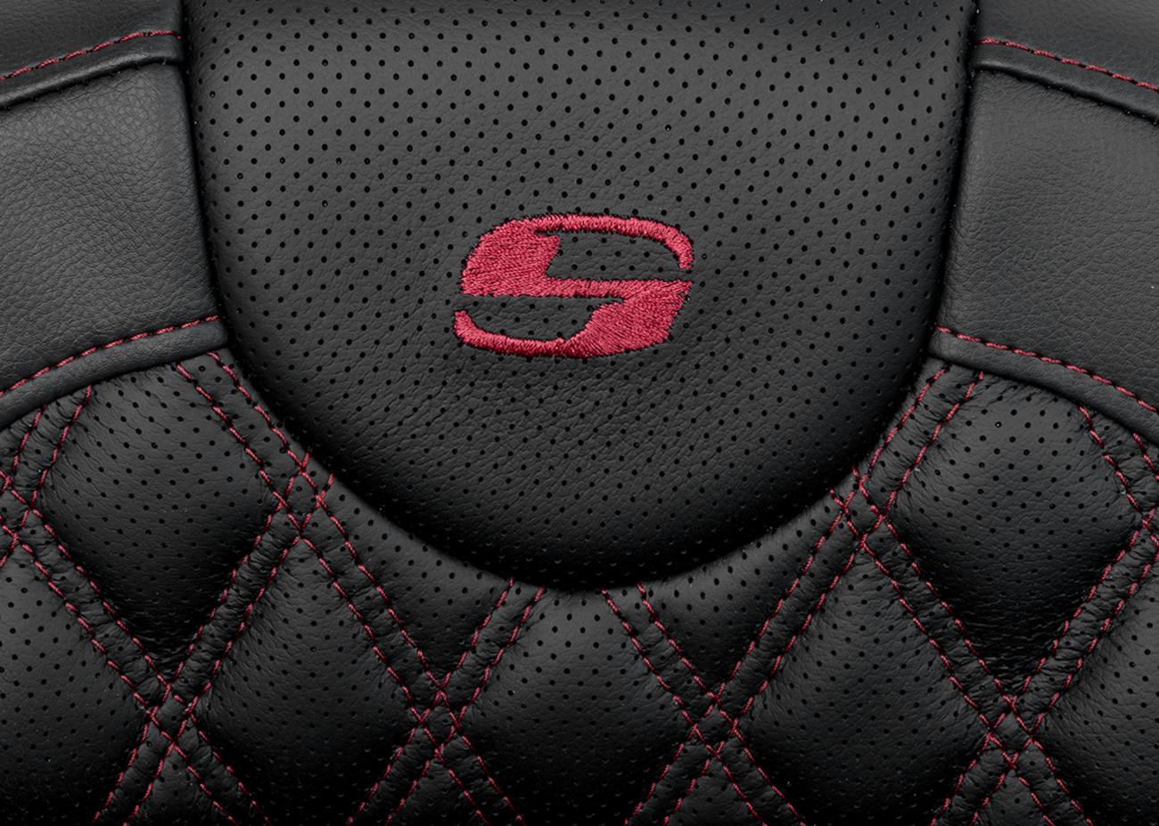 Saddlemen - 808-07B-184B8 - Roadsofa™ Extended Reach Seat