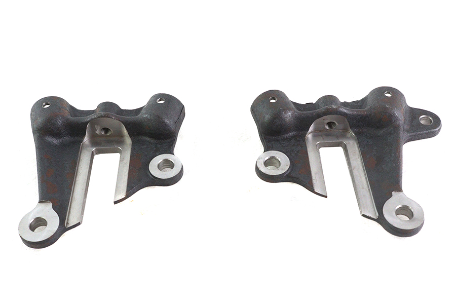 V-Twin - 51-0456 - Rear Frame Axle Plate Set - Fits 1936-1952
