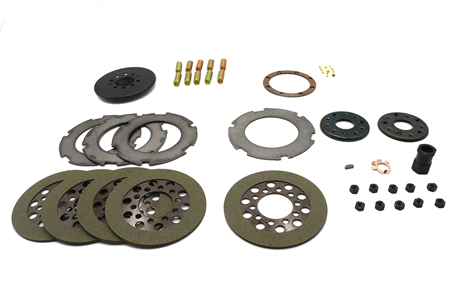 V-Twin - 18-2160 - York Clutch Pack Kit 4 Speed