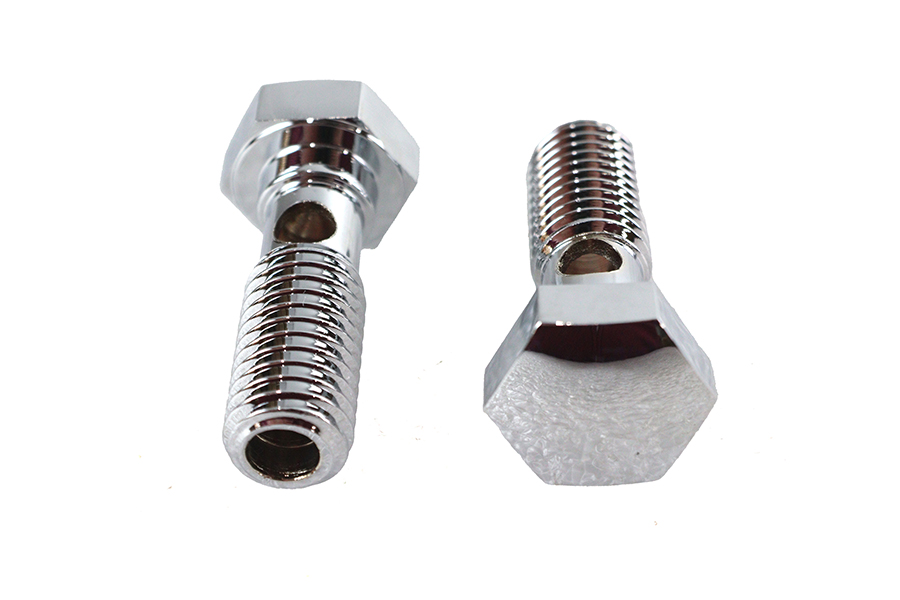 V-Twin - 35-0731 - Breather Banjo Bolt Set Chrome