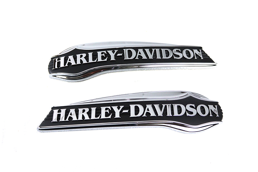 V-Twin - 38-0015 - Factory Style Tank Emblem Set - Fits 2014-2018
