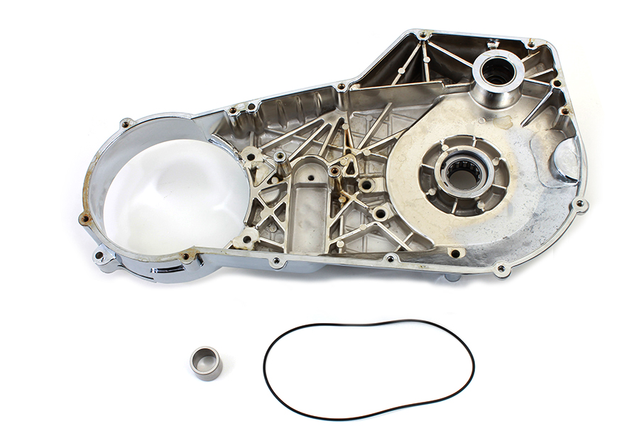 V-Twin - 43-0268 - Chrome Inner Primary Cover Assembly