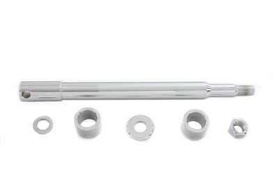 V-Twin - 44-0794 - Chrome Front Axle Kit