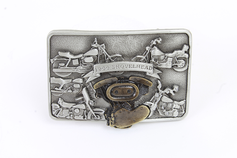 V-Twin - 48-1514 - Shovelhead Belt Buckle